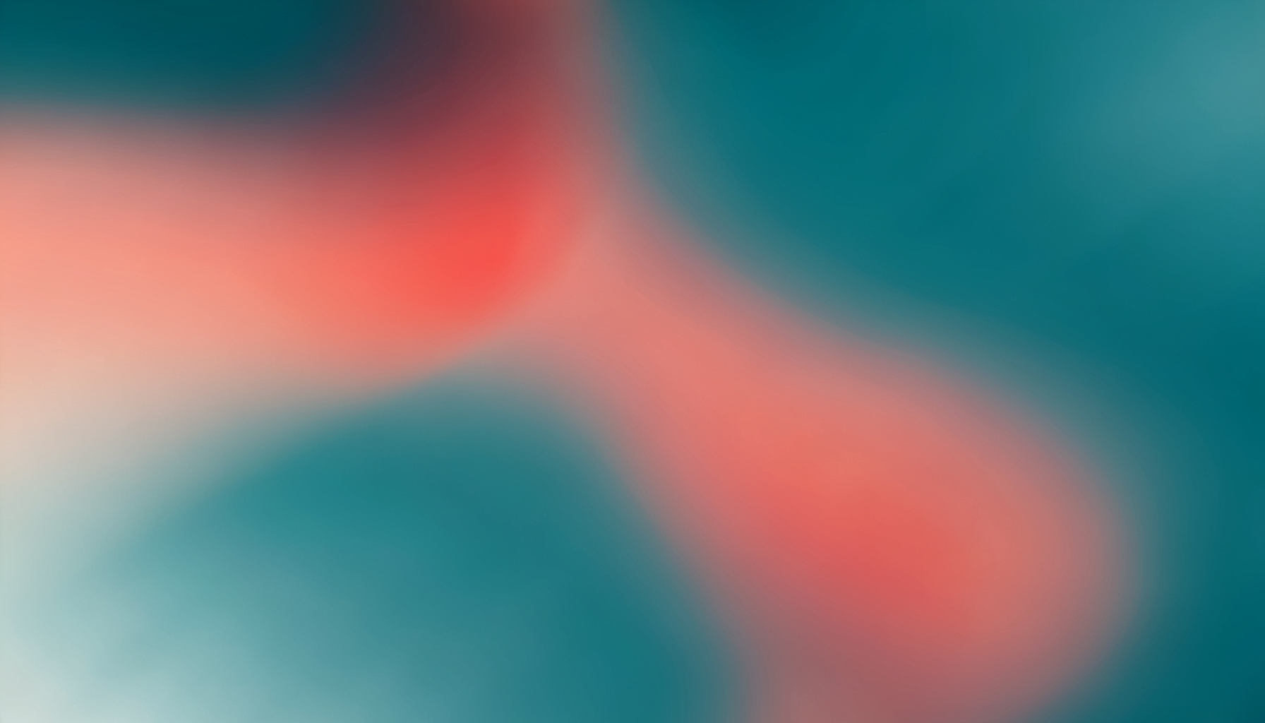 Soft abstract gradient in deep teal and warm blush tones, evoking a calm, creative studio atmosphere